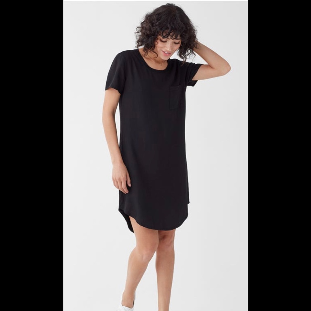 Splendid Westside Dress- black